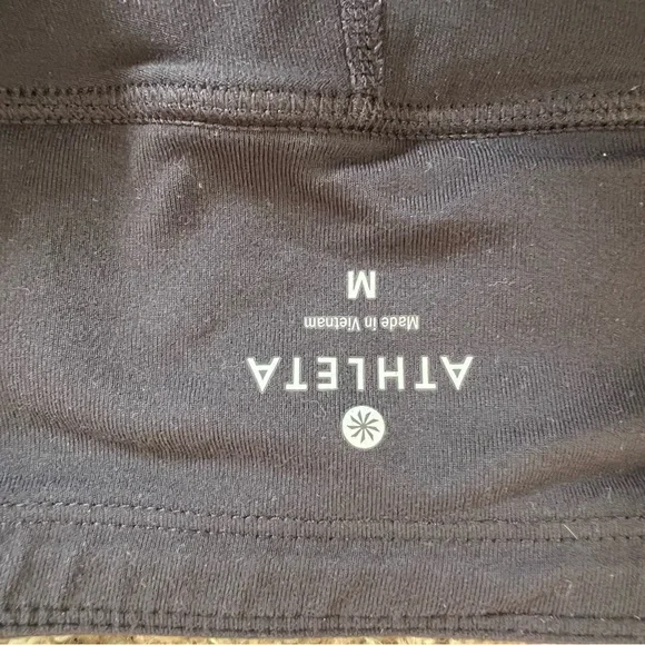 Athleta cuteness 2 in 1 skirt leggings Black size M - Picture 11 of 11